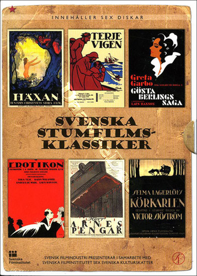 Swedish Silent Film Classics Collection - 6-DVD Box Set